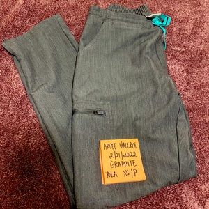 Figs scrubs bottoms Yola graphite